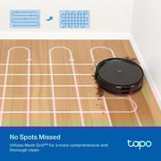 TPLink Robot Vacuum Cleaner & Mop Black Tapo RV20 Max