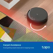 TPLink Robot Vacuum Cleaner & Mop Black Tapo RV20 Max
