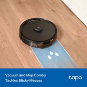 TPLink Robot Vacuum Cleaner & Mop Black Tapo RV30 Max