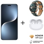 Honor Magic7 Pro 512GB Blue 5G Smartphone + Watch 4 Pro + Choice X5 Pro Earbuds + VIP 12 Months Screen Protection - Pre-order