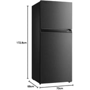 Toshiba Top Mount Refrigerator 411L , Inverter Motor, Morandi Grey -GR-RT559WE-PMN-06