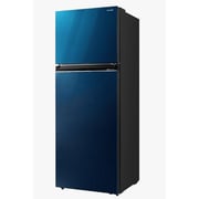Toshiba No Frost Refrigerator 450L, With Inverter Technology, Humidity control, Pure Bio, Blue Glass door, GR-RT624WE-PGN-73