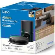 TPLink Tapo RV20 Max Plus Robot Vacuum Cleaner & Mop Black