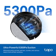 TPLink Tapo RV20 Max Plus Robot Vacuum Cleaner & Mop Black