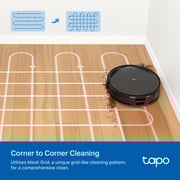 TPLink Tapo RV20 Max Plus Robot Vacuum Cleaner & Mop Black