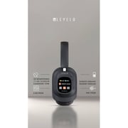 Levelo LVLVMAHPBK Wireless On Ear Headset Black
