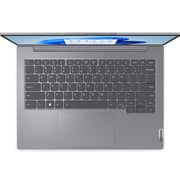 Lenovo ThinkBook 14 G6 IRL (2023) Laptop - 13th Gen / Intel Core i7-13700H / 14inch WUXGA / 512GB SSD / 8GB RAM / Shared Intel Iris Xe Graphics / FreeDOS / English Keyboard / Arctic Grey / Middle East Version - [21KG005QEV]