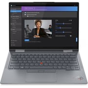 Lenovo ThinkPad X1 Yoga Gen 8 (2023) Laptop - 13th Gen / Intel Core i5-1335U / 14inch WUXGA / 512GB SSD / 16GB RAM / Shared Intel Iris Xe Graphics / Windows 11 Pro / English Keyboard / Storm Grey / International Version - [21HQ003CUK]