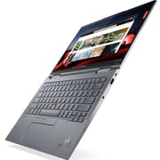 Lenovo ThinkPad X1 Yoga Gen 8 (2023) Laptop - 13th Gen / Intel Core i5-1335U / 14inch WUXGA / 512GB SSD / 16GB RAM / Shared Intel Iris Xe Graphics / Windows 11 Pro / English Keyboard / Storm Grey / International Version - [21HQ003CUK]