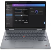 Lenovo ThinkPad X1 Yoga Gen 8 (2023) Laptop - 13th Gen / Intel Core i5-1335U / 14inch WUXGA / 512GB SSD / 16GB RAM / Shared Intel Iris Xe Graphics / Windows 11 Pro / English Keyboard / Storm Grey / International Version - [21HQ003CUK]