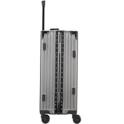 Viptour 3 Pcs PC Hard Side Luggage Trolley Set Grey
