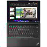 Lenovo ThinkPad E14 Gen 5 (2023) Laptop - 13th Gen / Intel Core i7-13700H / 14inch WUXGA / 512GB SSD / 16GB RAM / Shared Intel Iris Xe Graphics / Windows 11 Home / English & Arabic Keyboard / Graphite Black / Middle East Version - [21JK00DAGR]