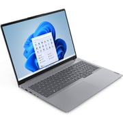 Lenovo ThinkBook 16 G6 IRL (2023) Laptop - 13th Gen / Intel Core i7-13700H / 16inch WUXGA / 512GB SSD / 8GB RAM / Shared Intel Iris Xe Graphics / FreeDOS / English Keyboard / Arctic Grey / Middle East Version - [21KH005SEV]