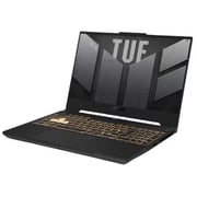 أسوس تي يو إف جيمنغ (2025)، معالج أنتل كور i7-12700H، الجيل 12، (1 تيرابايت، 16 جيجابايت)، شاشة 15.6 بوصة FHD، كرت شاشة نفيديا جيفورس RTX 3050 بسعة 4 جيجابايت، نظام ويندوز 11 هوم، لوحة مفاتيح إنجليزية وعربية، لون رمادي - إصدار الشرق الأوسط