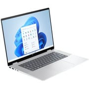 HP Envy x360 2-in-1 Convertible (2025) Laptop - 1st Series / Intel Core Ultra 5-125U / 16inch 2K / 512GB SSD / 8GB RAM / Shared Intel Graphics / Windows 11 Home / English & Arabic Keyboard / Glacier Silver / Middle East Version - [16-AC0008NX]