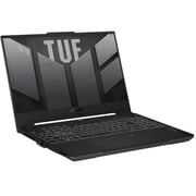 أسوس تي يو إف جيمنغ (2025) - معالج أنتل كور i7-13620H، الجيل 13، (512 جيجابايت، 16 جيجابايت)، شاشة 15.6 بوصة FHD، كرت شاشة نفيديا جيفورس RTX 4050 بسعة 6 جيجابايت، نظام ويندوز 11 هوم، لوحة مفاتيح إنجليزية وعربية، لون رمادي، إصدار الشرق الأوسط
