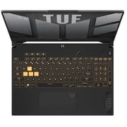 أسوس تي يو إف جيمنغ (2025) - معالج أنتل كور i7-13620H، الجيل 13، (512 جيجابايت، 16 جيجابايت)، شاشة 15.6 بوصة FHD، كرت شاشة نفيديا جيفورس RTX 4050 بسعة 6 جيجابايت، نظام ويندوز 11 هوم، لوحة مفاتيح إنجليزية وعربية، لون رمادي، إصدار الشرق الأوسط