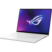 أسوس روج زيفيروس G16 إصدار (2025) مع Copilot، معالج AMD رايزن AI 9-HX 370، شاشة 16 بوصة WQXGA، (1 تيرابايت، 32 جيجابايت)، كرت شاشة نيفيديا جيفورس RTX 4070 سعة 8 جيجابايت، نظام ويندوز 11 هوم، لوحة مفاتيح انكليزية وعربية، لون ابيض - إصدار الشرق الأوسط