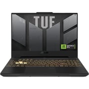 Asus TUF Gaming (2025) Laptop - 13th Gen / Intel Core i7-13620H / 15.6inch FHD / 1TB SSD / 16GB RAM / 8GB NVIDIA GeForce RTX 4060 Graphics / Windows 11 Home / English & Arabic Keyboard / Gray / Middle East Version - [FX507VV-LP171W]
