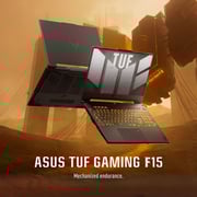 Asus TUF Gaming (2025) Laptop - 13th Gen / Intel Core i7-13620H / 15.6inch FHD / 1TB SSD / 16GB RAM / 8GB NVIDIA GeForce RTX 4060 Graphics / Windows 11 Home / English & Arabic Keyboard / Gray / Middle East Version - [FX507VV-LP171W]