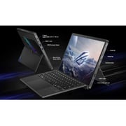 Asus ROG Flow Z13 Gaming (2025) Laptop - AMD Ryzen AI MAX 390 / 13.4inch WQXGA / 1TB SSD / 8GB RAM / Shared AMD Radeon Graphics / Windows 11 Home / English & Arabic Keyboard / Off Black / Middle East Version - [GZ302EA-RU028W]