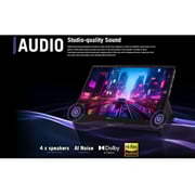 Asus ROG Flow Z13 Gaming (2025) Laptop - AMD Ryzen AI MAX 390 / 13.4inch WQXGA / 1TB SSD / 8GB RAM / Shared AMD Radeon Graphics / Windows 11 Home / English & Arabic Keyboard / Off Black / Middle East Version - [GZ302EA-RU028W]