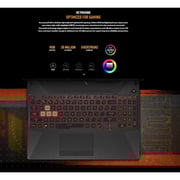 Asus TUF A15 Gaming (2025) Laptop - AMD Ryzen 5 7535HS / 15.6inch FHD / 512GB SSD / 8GB RAM / 4GB NVIDIA GeForce RTX 3050 Graphics / Windows 11 Home / English & Arabic Keyboard / Graphite Black / Middle East Version - [FA506NC-HN130W]