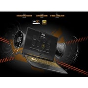 Asus TUF A15 Gaming (2025) Laptop - AMD Ryzen 5 7535HS / 15.6inch FHD / 512GB SSD / 8GB RAM / 4GB NVIDIA GeForce RTX 3050 Graphics / Windows 11 Home / English & Arabic Keyboard / Graphite Black / Middle East Version - [FA506NC-HN130W]
