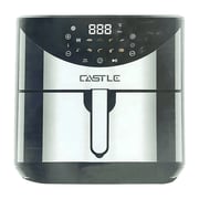 Castle Air Fryer, 10L , Digital Touch Screen , 2200W, Silver - AFS1210