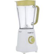 Castle Electric Blender with 2 Grinder, 600Watt, 1.5Liter, White - EP1060