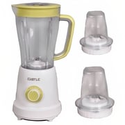 Castle Electric Blender with 2 Grinder, 600Watt, 1.5Liter, White - EP1060