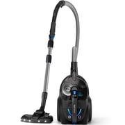 Philips PowerPro Expert Bagless Vacuum Cleaner, 900W, PowerCyclone 8, TriActive+ LED Nozzle, 2L Dust Capacity – FC9747/09 – Black