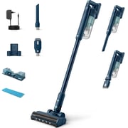 Philips 5000 Series Cordless Vacuum Cleaner, PowerCyclone 10, TriActive Multi LED Nozzle, Aqua Module, 60min Runtime – XC5041/61 – Sage