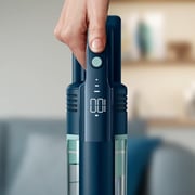 Philips 5000 Series Cordless Vacuum Cleaner, PowerCyclone 10, TriActive Multi LED Nozzle, Aqua Module, 60min Runtime – XC5041/61 – Sage