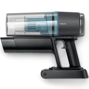 Philips 3000 Series Cordless Vacuum Cleaner, PowerCyclone 8, LED Nozzle, 60min Runtime – XC3031/61 – Black/Silver