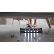 Philips 3000 Series Cordless Vacuum Cleaner, PowerCyclone 8, LED Nozzle, 60min Runtime – XC3031/61 – Black/Silver