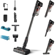 Philips 7000 Series Cordless Vacuum Cleaner, PowerCyclone 12, TriActive Smart Nozzle, Aqua Module, 80min Runtime – XC7055/01 – Black
