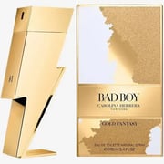 Carolina Herrera Bad Boy Gold Fantasy Perfume For Men 100ml Eau de Toilette