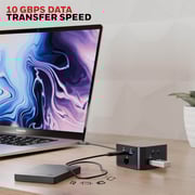 Honeywell 12 Port USB-C Hub Black