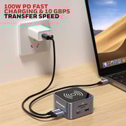 Honeywell 12 Port USB-C Hub Black