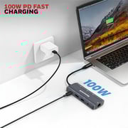 Honeywell 9 Port USB-C Hub Grey