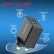 Honeywell Wall Charger Black