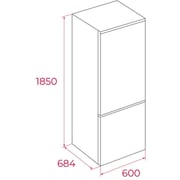 Teka Combi Bottom Freezer 323 Litres RBF 3450 SS