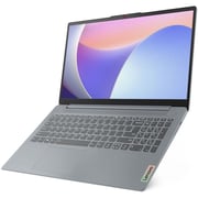 Lenovo IdeaPad Slim 3 15IAH8 (2022) Laptop - 12th Gen / Intel Core i5-12450H / 15.6inch FHD / 512GB SSD / 8GB RAM / Shared Intel UHD Graphics / Windows 11 / English Keyboard / Arctic Grey / International Version - [83ER006XPS]