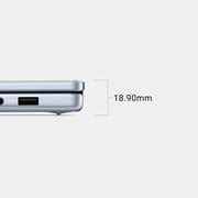 Dell Inspiron 2-in-1 Convertible (2024) Laptop - 1st Series / Intel Core 5-120U / 14inch FHD+ / 512GB SSD / 8GB RAM / Shared Intel Graphics / Windows 11 Home / English Keyboard / Ice Blue / International Version - [I7440-5311BLU-PUS]