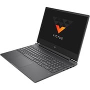 HP Victus Gaming (2023) Laptop - 13th Gen / Intel Core i5-13420H / 15.6inch FHD / 512GB SSD / 16GB RAM / 6GB NVIDIA GeForce RTX 4050 Graphics / Windows 11 / English Keyboard / Mica Silver / International version - [15-FA1082WM]