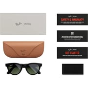 RayBan 601/9A50 Meta Headliner Smart Glasses Shiny Black