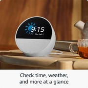 Amazon Echo Spot Smart Alarm Clock With Alexa Ocean Blue