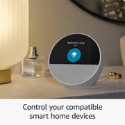 Amazon Echo Spot Smart Alarm Clock With Alexa Ocean Blue