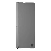 LG Side by Side Refrigerator, 643 Liter, Smart Inverter Silver, GC-J257BLJW